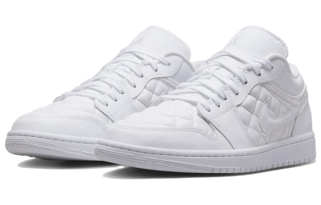 Ретро баскетбольные кроссовки Jordan Air Jordan 1 Low "Triple White" - изображение 3