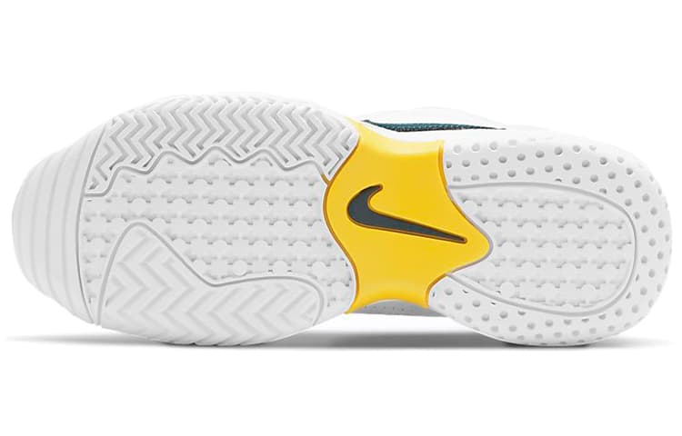 Кроссовки для тенниса Nike Court Lite 2 White Green Yellow Women's - изображение 6