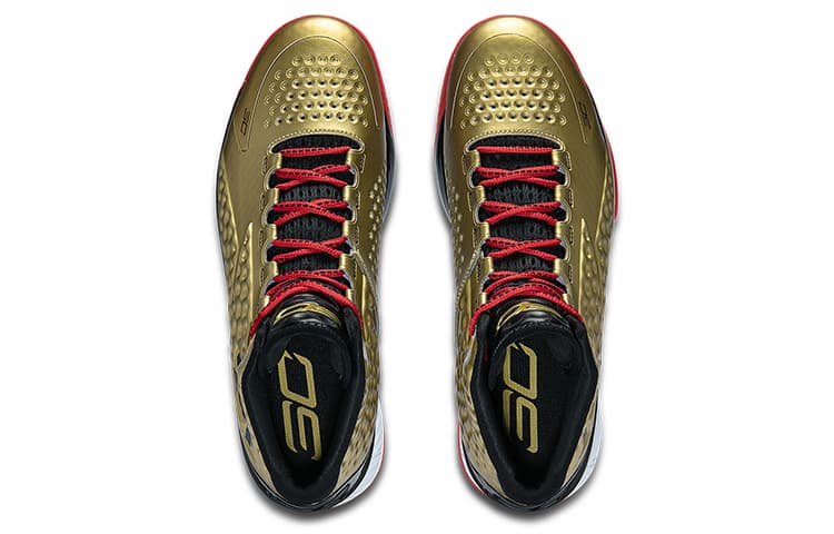 Ретро баскетбольные кроссовки Under Armour Curry 1 Nation's Finest - изображение 4