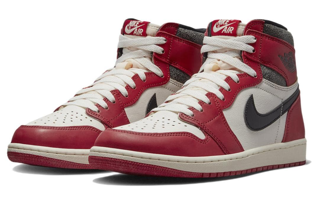 Ретро баскетбольные кроссовки Air Jordan 1 Retro High OG "Lost & Found" - изображение 3
