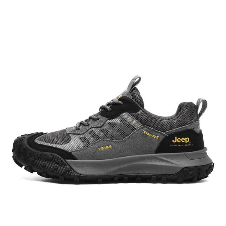 Кроссовки Jeep Low Top Походная обувь Мужская Серого цвета - изображение 1