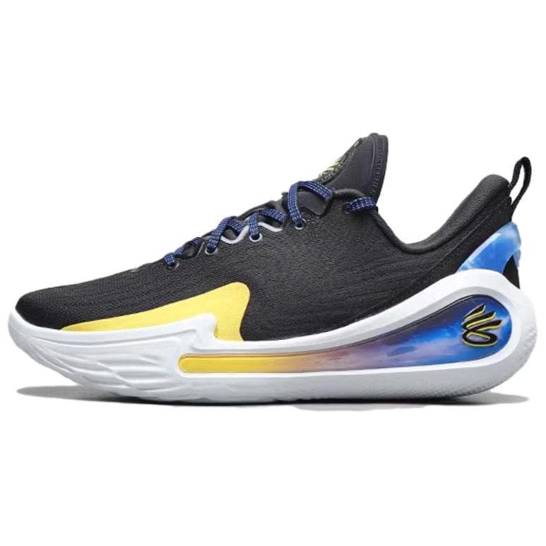 Кроссовки для баскетбола Under Armour Curry 12 противоскользящие устойчивые к истиранию низкий топ баскетбольные кроссовки мужские черные - изображение 1