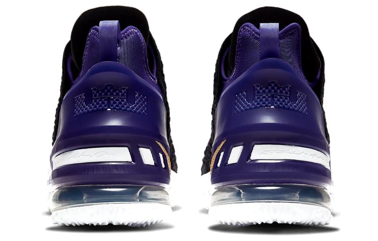 Кроссовки для баскетбола Nike LeBron 18 "Lakers" - изображение 5