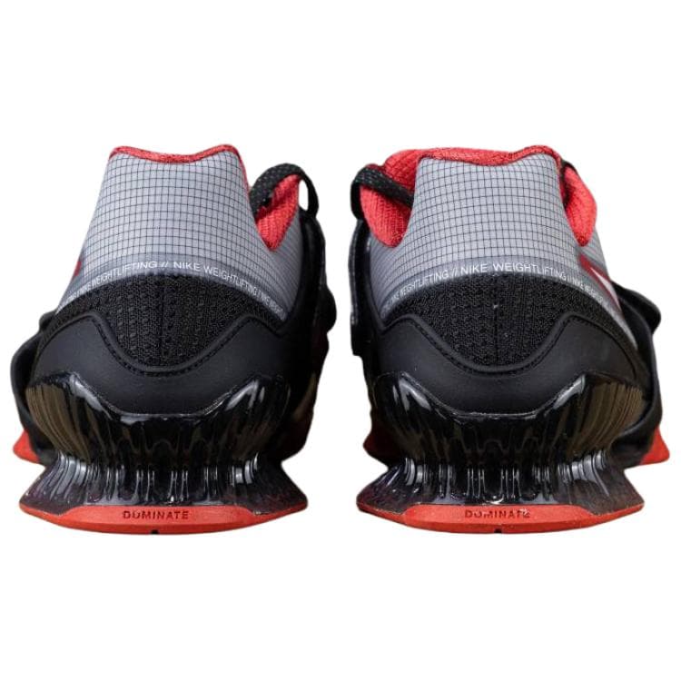 Кроссовки для спортзала Nike Romaleos 4 Устойчивые к истиранию Низкие Кроссовки для тренировок Унисекс Черные - изображение 3