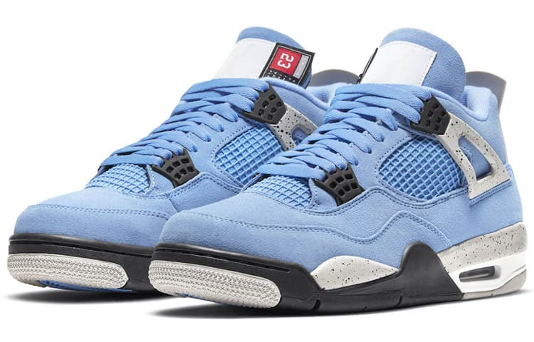 Ретро баскетбольные кроссовки Jordan Air Jordan 4 Retro "University Blue" - изображение 3