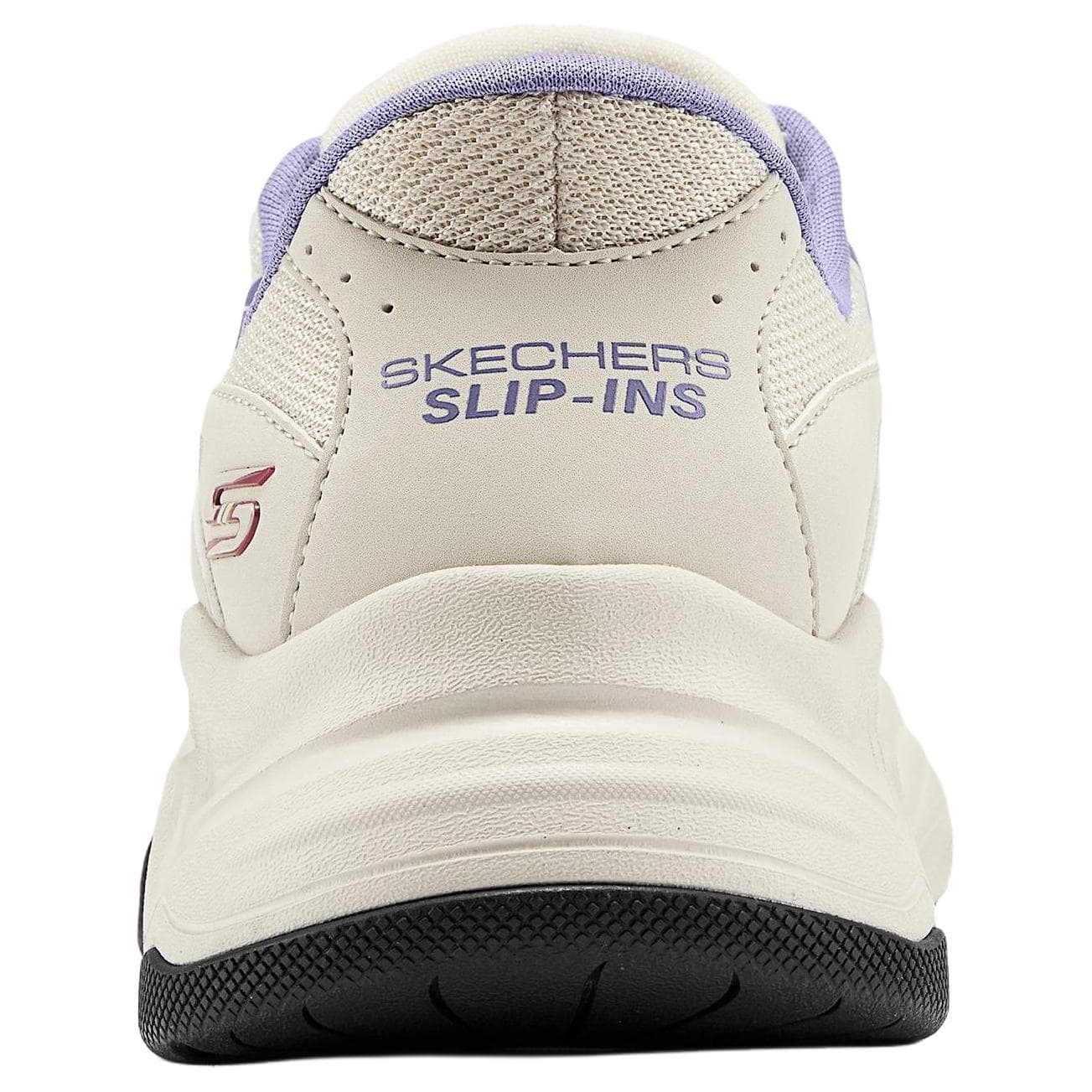 Кроссовки для спортзала Skechers Sportlife Низкие Кроссовки для Тренировок Женские Бежевые Белые Фиолетовые - изображение 5