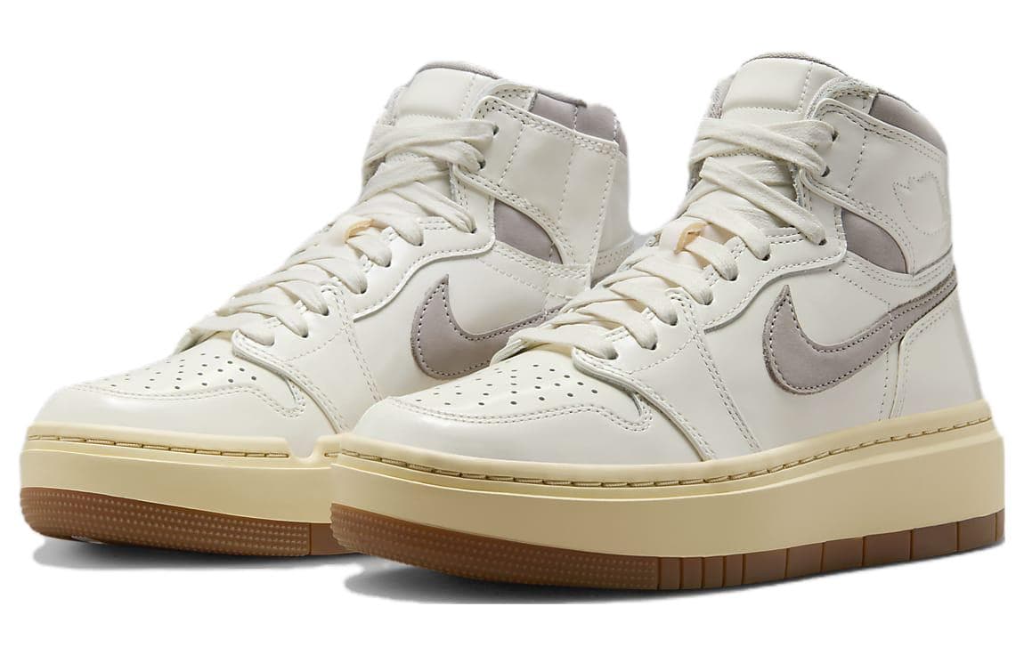 Ретро баскетбольные кроссовки Jordan Air Jordan 1 Elevate High Beige - изображение 3