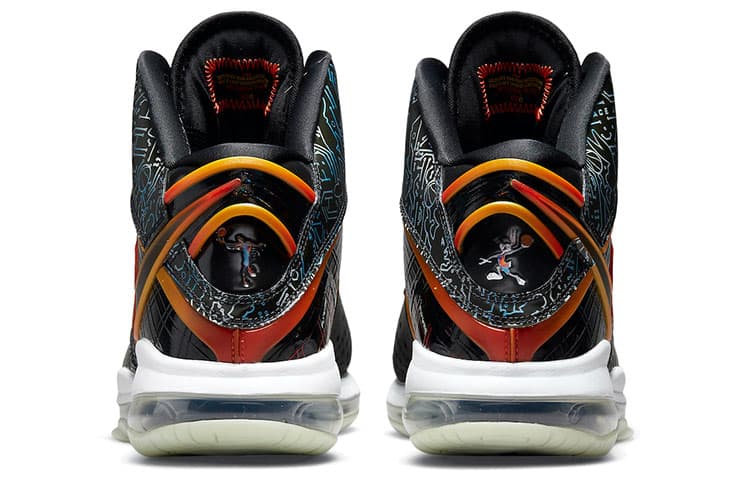 Ретро баскетбольные кроссовки Nike Lebron 8 QS "Space Jam" - изображение 5