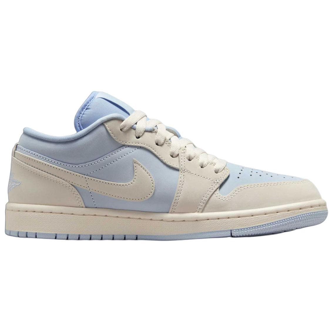 Ретро баскетбольные кроссовки Jordan Air Jordan 1 Противоскользящие Износостойкие Низкие Баскетбольные Кроссовки Женские Синие - изображение 2