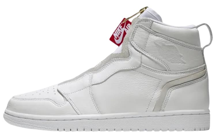 Ретро баскетбольные кроссовки Jordan Air Jordan 1 Retro High Zip White