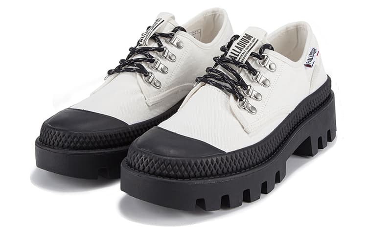 Кеды Palladium Pampa MtLo Bright White Black - изображение 2