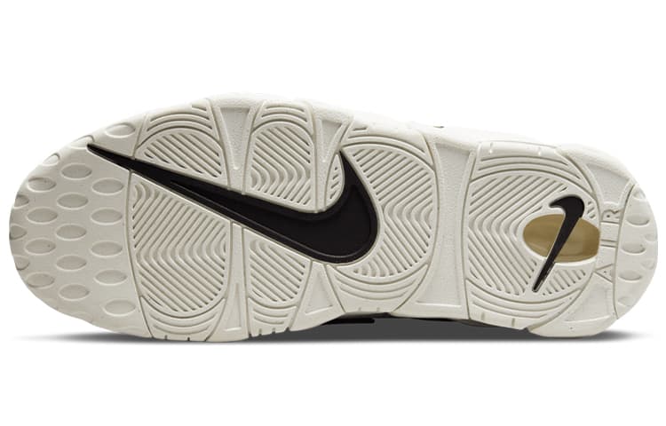 Кроссовки для баскетбола Nike Air More Uptempo White Black - изображение 6