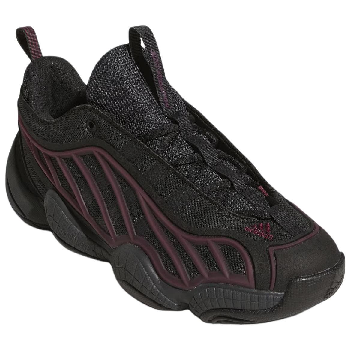 Кроссовки Adidas Intimidation Low Топ Винтажные Баскетбольные Кроссовки Унисекс Черные - изображение 2