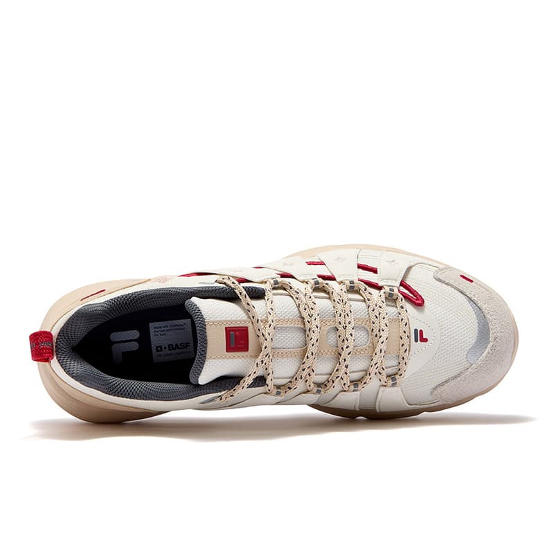 Кроссовки FILA FUSION X Dimitri Take off Правая сторона Гостевой Увеличение Высоты Низкий Топ Толстая Подошва Мужские Кроссовки - изображение 4