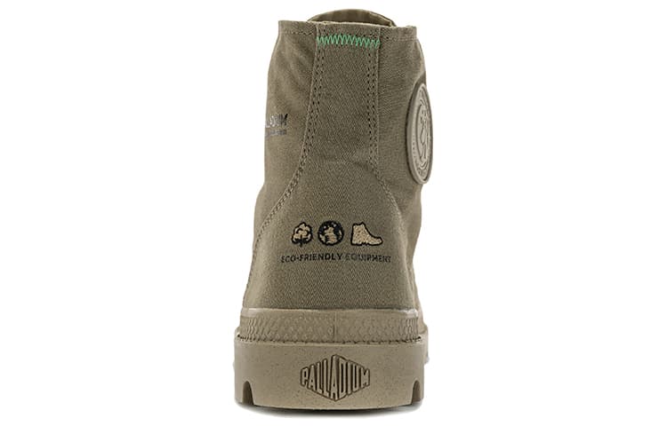 Кеды Palladium Pampa Hi Organic II Dark Green - изображение 4