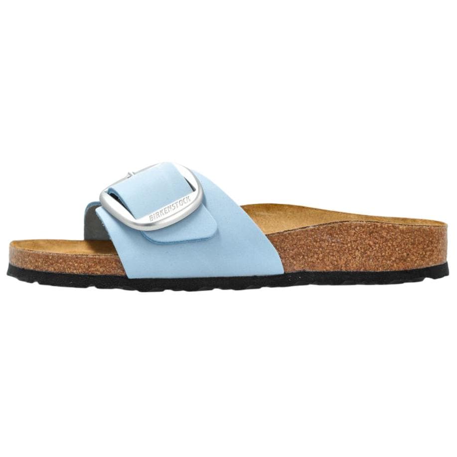 Сандалии Биркенсток Madrid Big Buckle Резина Пластиковая Обувь Birkenstock Женская Синяя - изображение 1