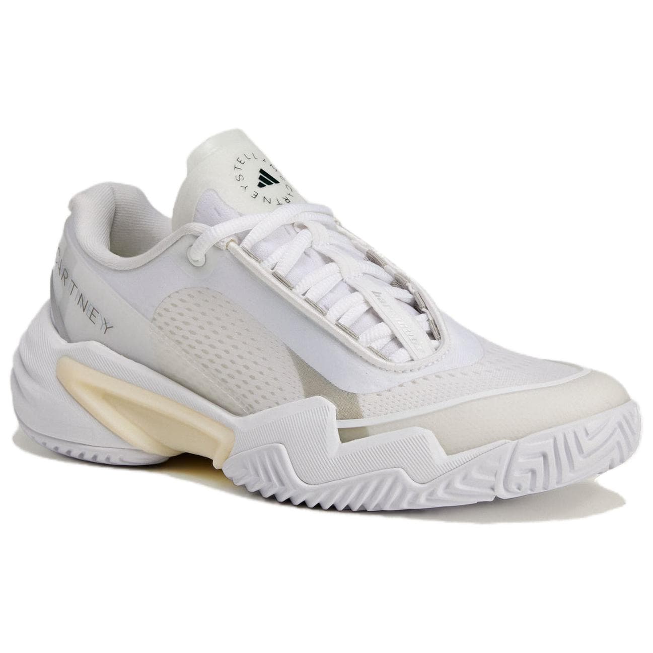 Кроссовки для тенниса Adidas Barricade Износостойкие Низкие Тенисные Кроссовки Женские Серый Белый - изображение 2