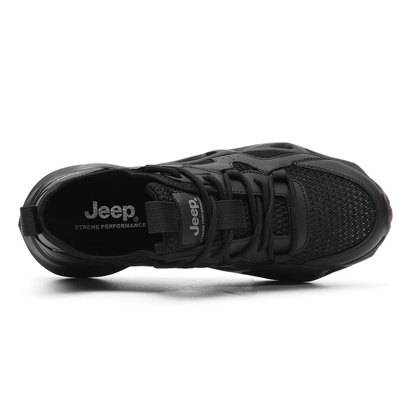 Сандалии Jeep Текстиль Синтетическая кожа с покрытием Anti Collision Водная обувь для туризма Мужская Черная - изображение 4