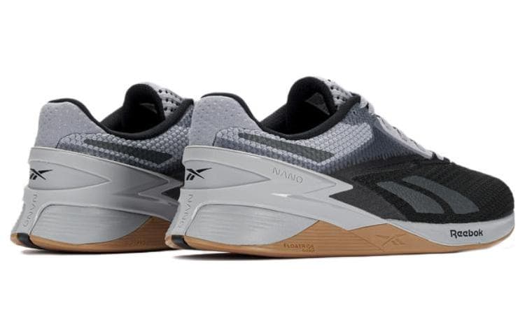 Кроссовки для спортзала Reebok Nano X3 Black Grey - изображение 3