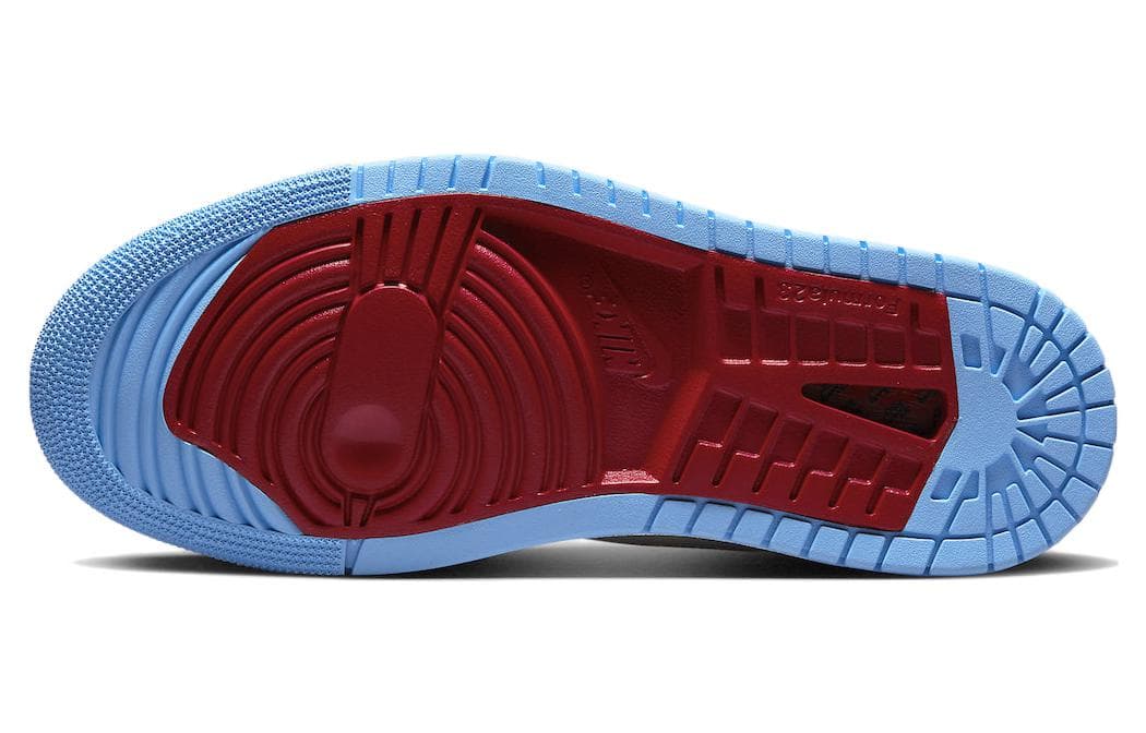 Ретро баскетбольные кроссовки Jordan Air Jordan 1 High Zoom CMFT 2 "University Blue" - изображение 5