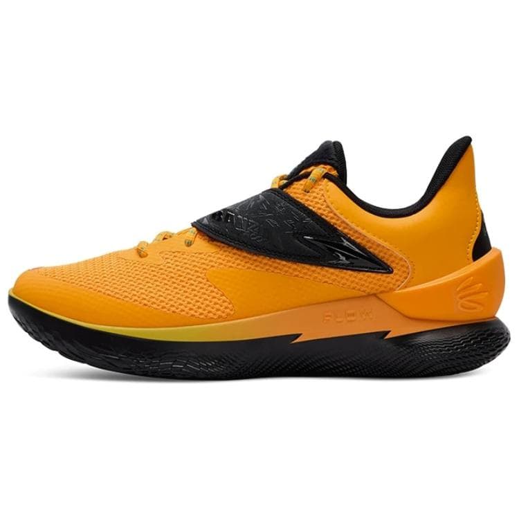 Кроссовки для баскетбола Under Armour Curry Fox 1 Противоскользящие Низкие Баскетбольные Кроссовки Мужские Желто-черные - изображение 1