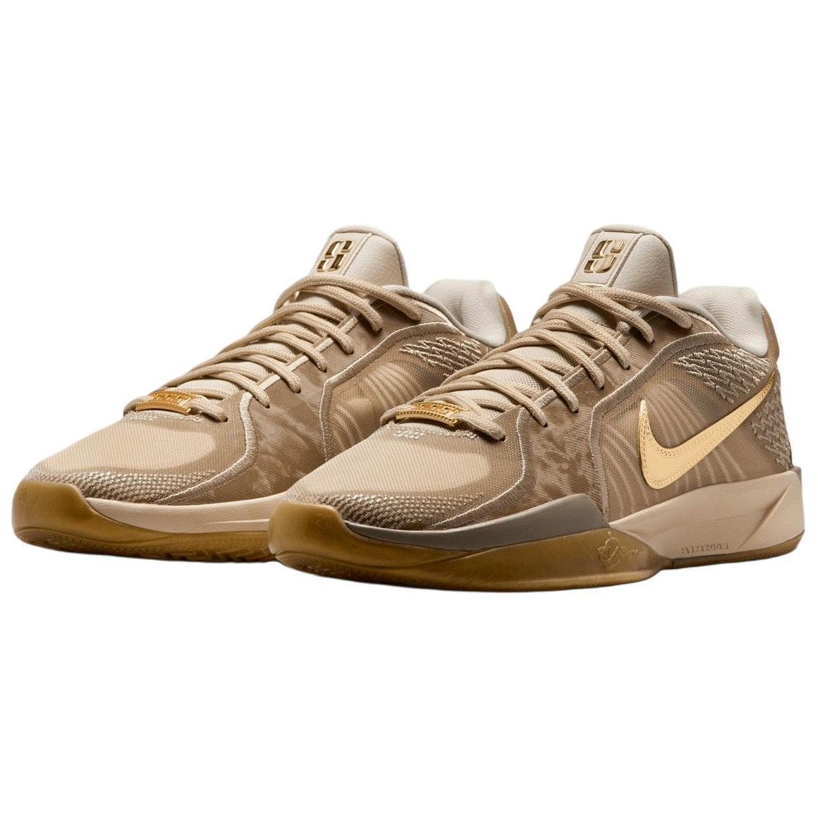 Кроссовки для баскетбола Nike Sabrina 2 Low Топ Баскетбольные кроссовки Женские Хаки - изображение 3