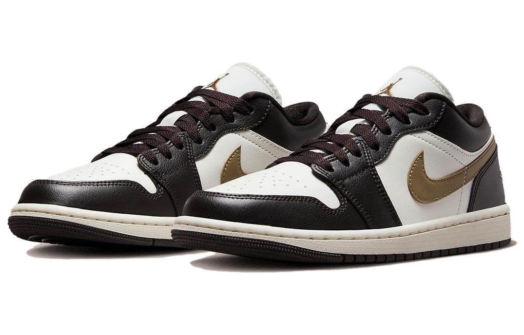 Ретро баскетбольные кроссовки Jordan Air Jordan 1 Low "Shadow Brown" - изображение 3