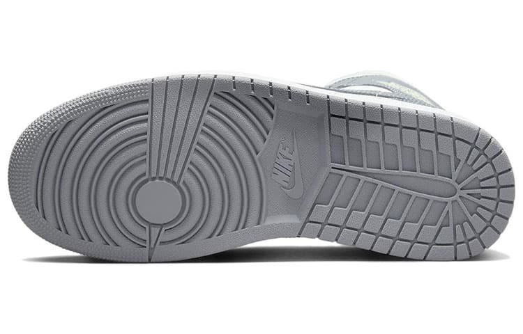 Ретро баскетбольные кроссовки Jordan Air Jordan 1 Mid "Grey Sail" - изображение 6