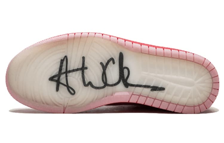 Ретро баскетбольные кроссовки VOGUE x Jordan Air Jordan 1 High Zip "AWOK" - изображение 4