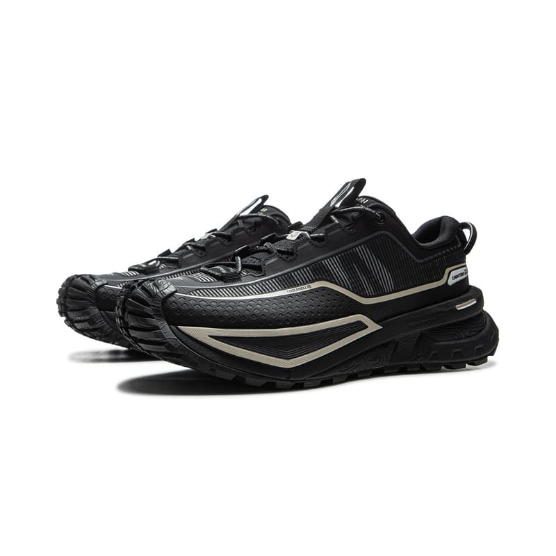 Кроссовки Li NING Outdoor CounterFlow Xingchuan ТПУ (TPU) Дышащий Low Топ Походная обувь Унисекс Черный - изображение 4