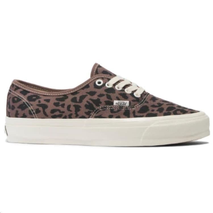 Кеды Vans Authentic Premium 44 Устойчивые к истиранию Низкие Кеды Унисекс Темно-Серый Коричневый Умбра - изображение 7