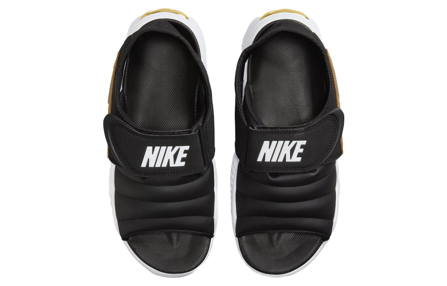 Сандалии с ремешком Nike Air Adjust Force Sandal Black Gold - изображение 4