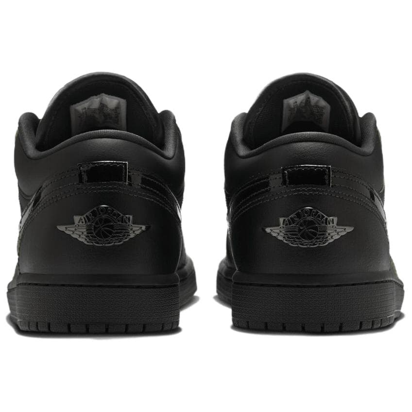 Ретро баскетбольные кроссовки Jordan Air Jordan 1 Low SE 'Black Steam Green' Низкий Топ Винтажные Баскетбольные Кроссовки Унисекс Черный - изображение 5