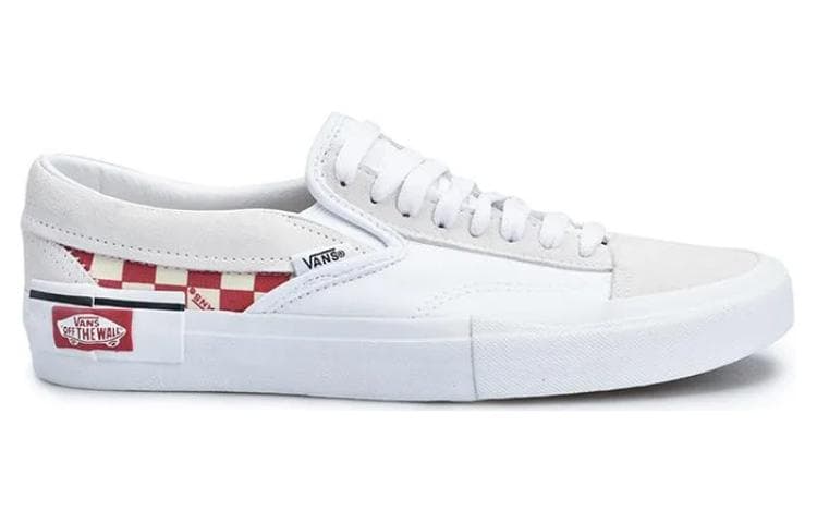 Кеды Vans Slip-On Red White - изображение 2