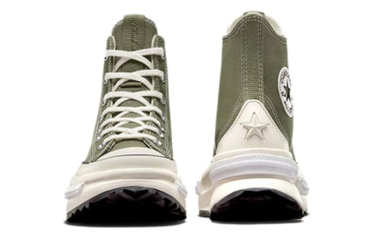 Кеды Converse Run Star Legacy Удобные универсальные кеды для женщин зеленый белый - изображение 4