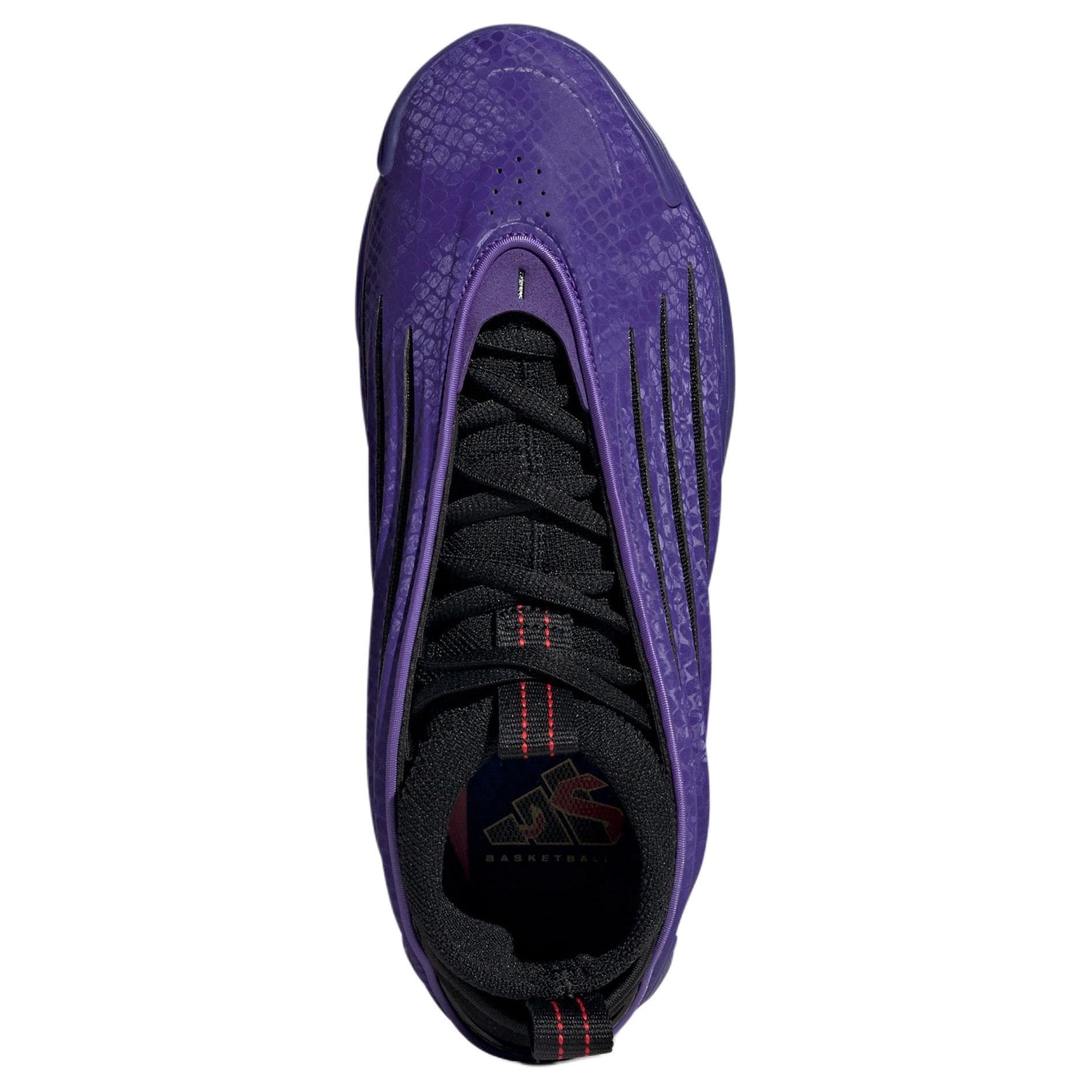 Кроссовки для баскетбола Adidas Harden Vol.9 MID Баскетбольные кроссовки Унисекс Фиолетовый Черный - изображение 5