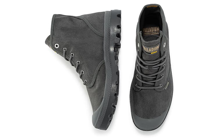 Кеды Palladium Pampa Hi Wax Alloy Grey - изображение 4