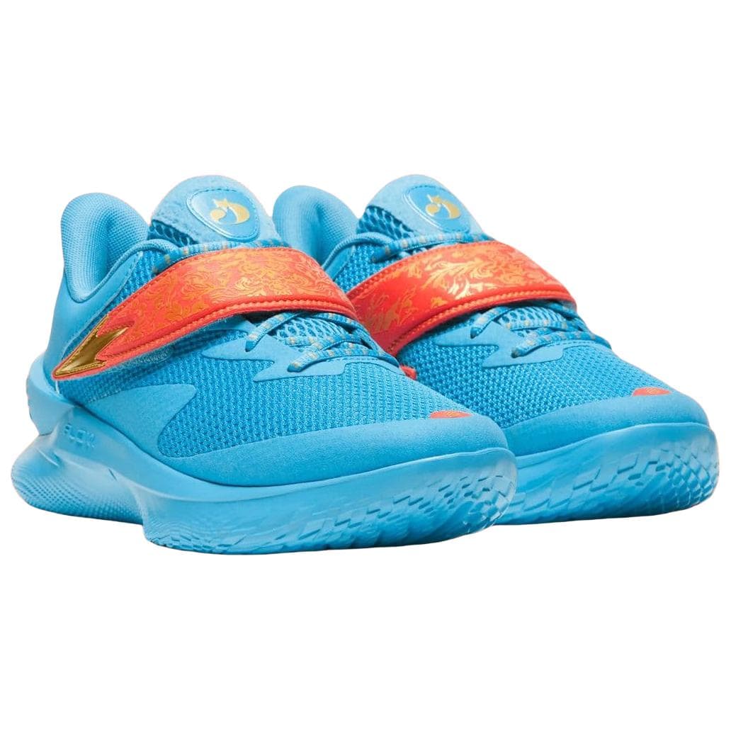 Кроссовки для баскетбола Under Armour Curry Fox 1 Амортизирующие противоскользящие низкие баскетбольные кроссовки унисекс синие - изображение 3