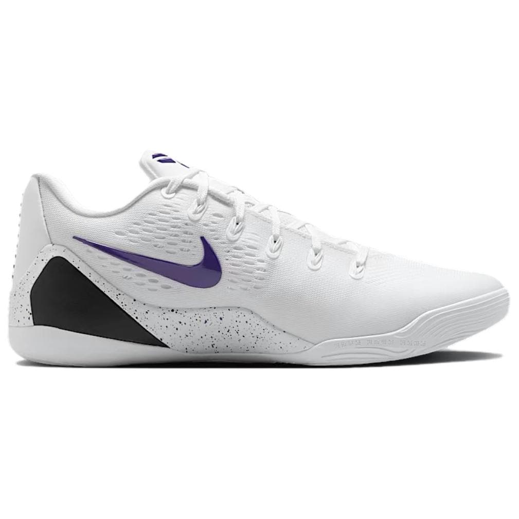 Кроссовки для баскетбола Nike Kobe 9 Low Баскетбольные кроссовки Унисекс Белый Фиолетовый - изображение 2