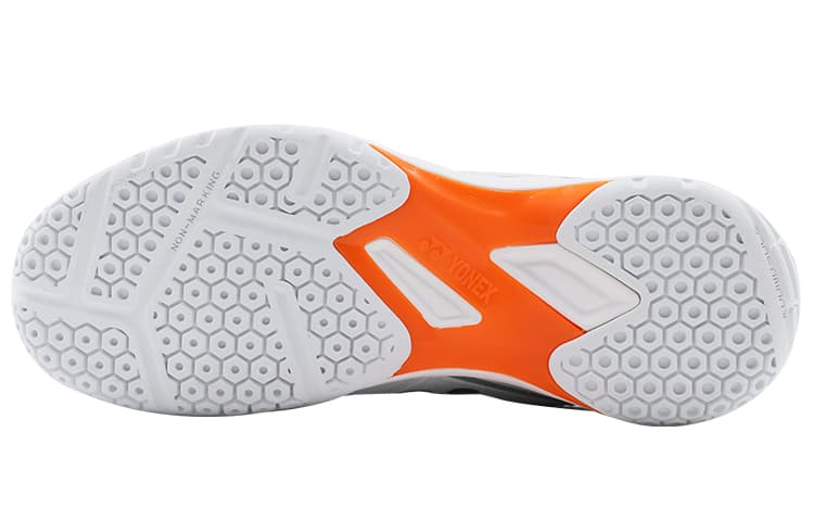 Кроссовки для бадминтона YONEX 65 Series White Orange - изображение 5