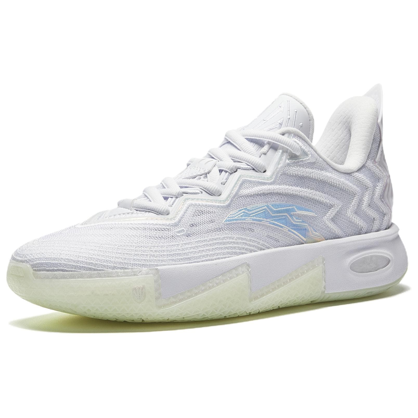 Кроссовки для баскетбола Anta KAI 2 Low Топ Midfoot Карбоновая плита Баскетбольные кроссовки Мужской Белый - изображение 3