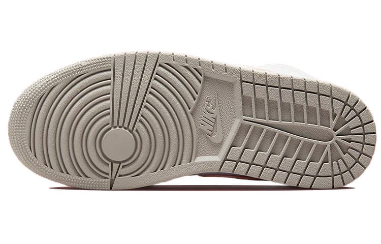 Ретро баскетбольные кроссовки Jordan Air Jordan 1 Mid SE "Light Iron Ore" - изображение 6