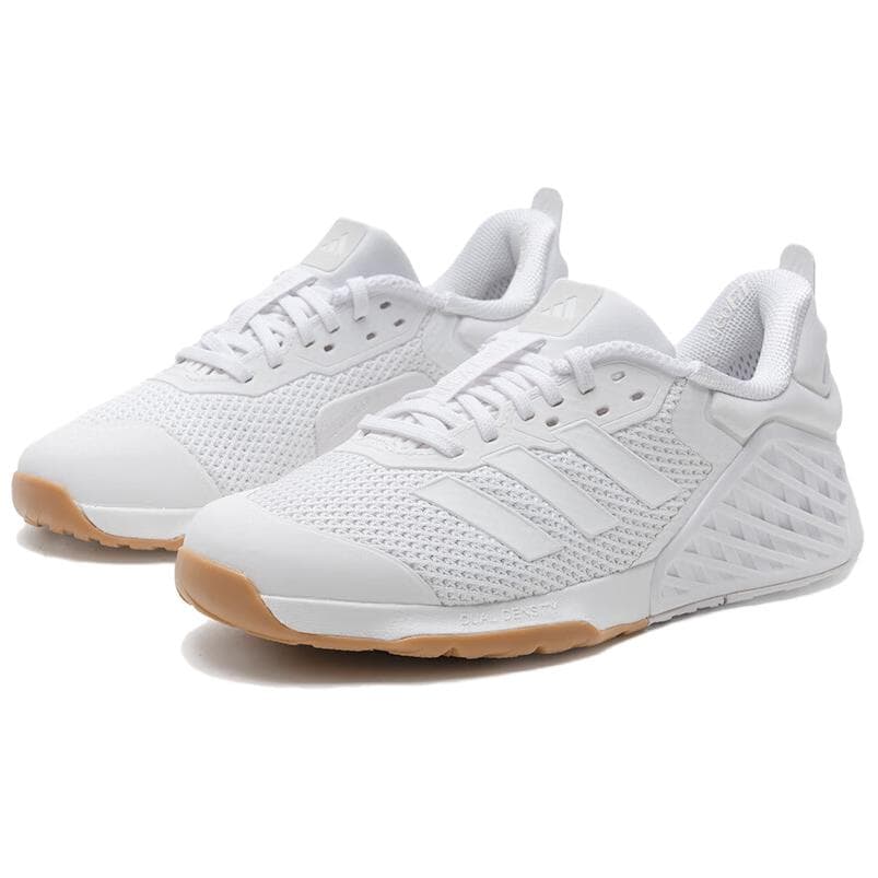 Кроссовки для спортзала Adidas DROPSET 3 Low Топ Кроссовки для тренировок Унисекс Белые - изображение 3