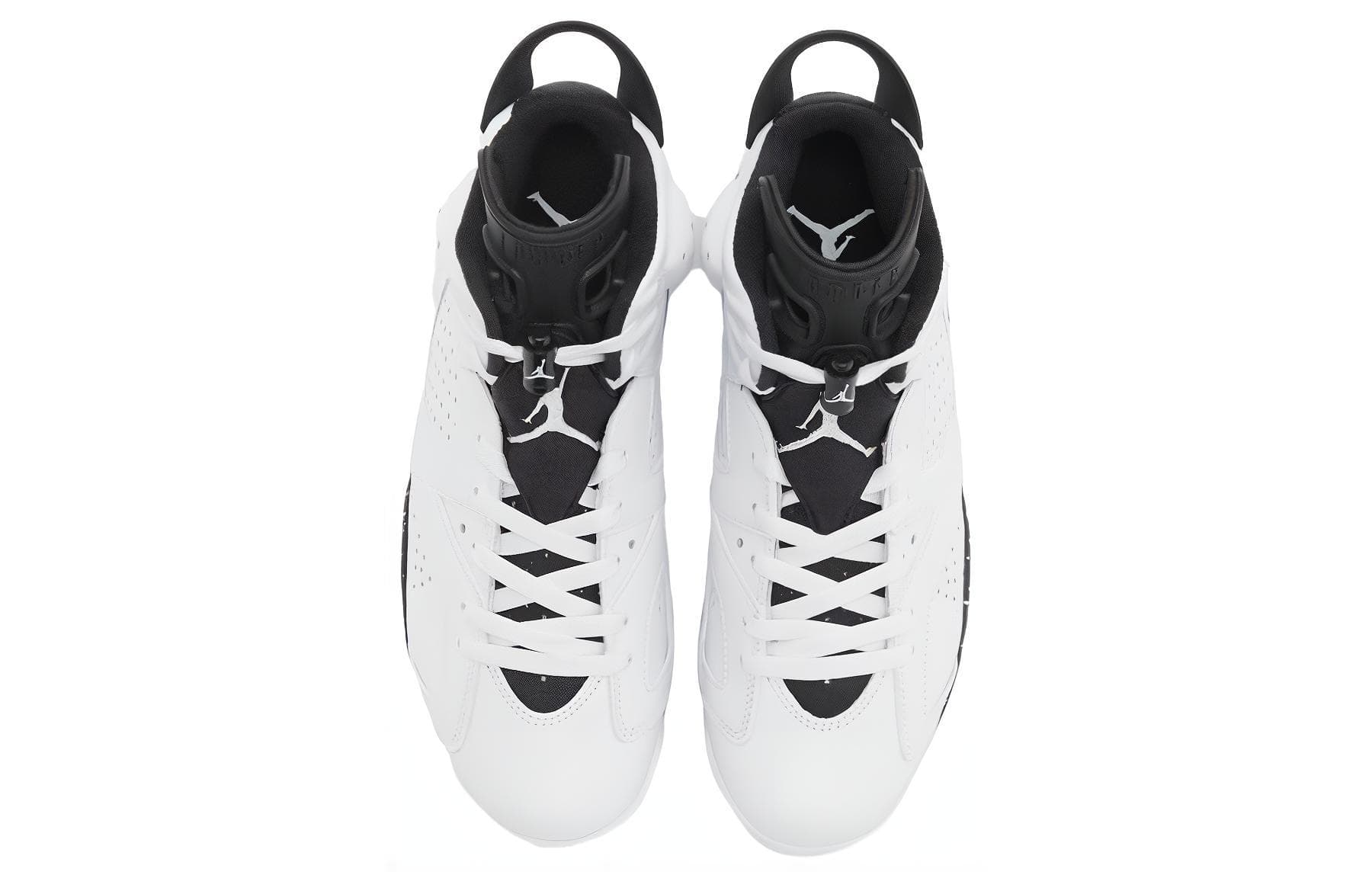 Ретро баскетбольные кроссовки Jordan Air Jordan 6 'Реверс Орео' Высокие Ретро-баскетбольные кроссовки Мужские Белый Черный - изображение 3