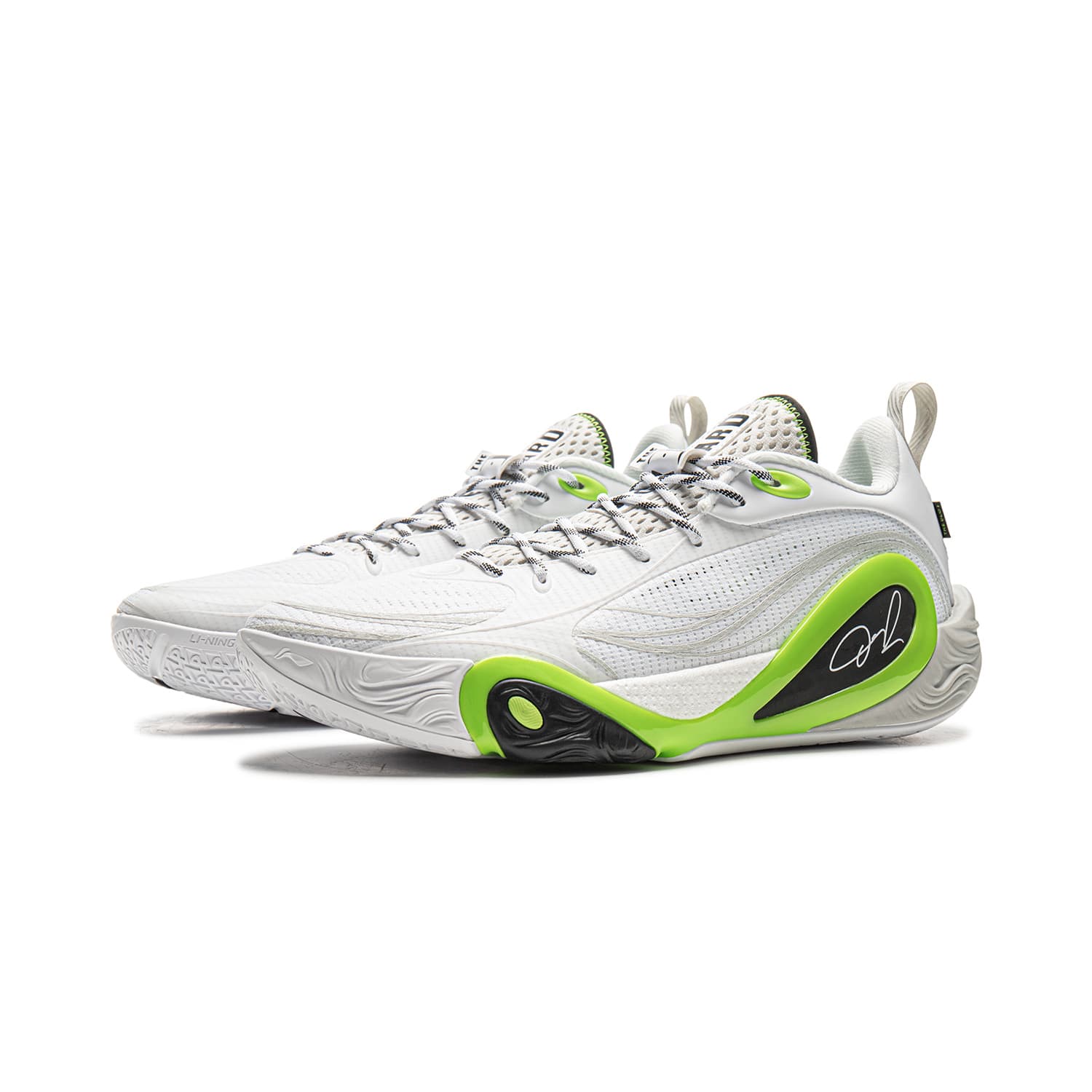 Кроссовки для баскетбола Li-Ning DLO1 Podcast Russell 1st Generation Технология LINING BOOM устойчивая поддержка Амортизация Лоу-топы Баскетбольные кроссовки Мужской Стандартный белый - изображение 3