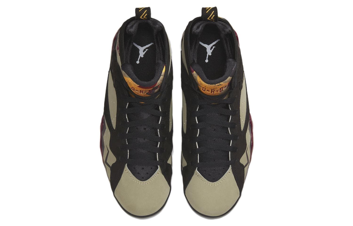 Ретро баскетбольные кроссовки Jordan Air Jordan 7 "Black Olive" - изображение 4