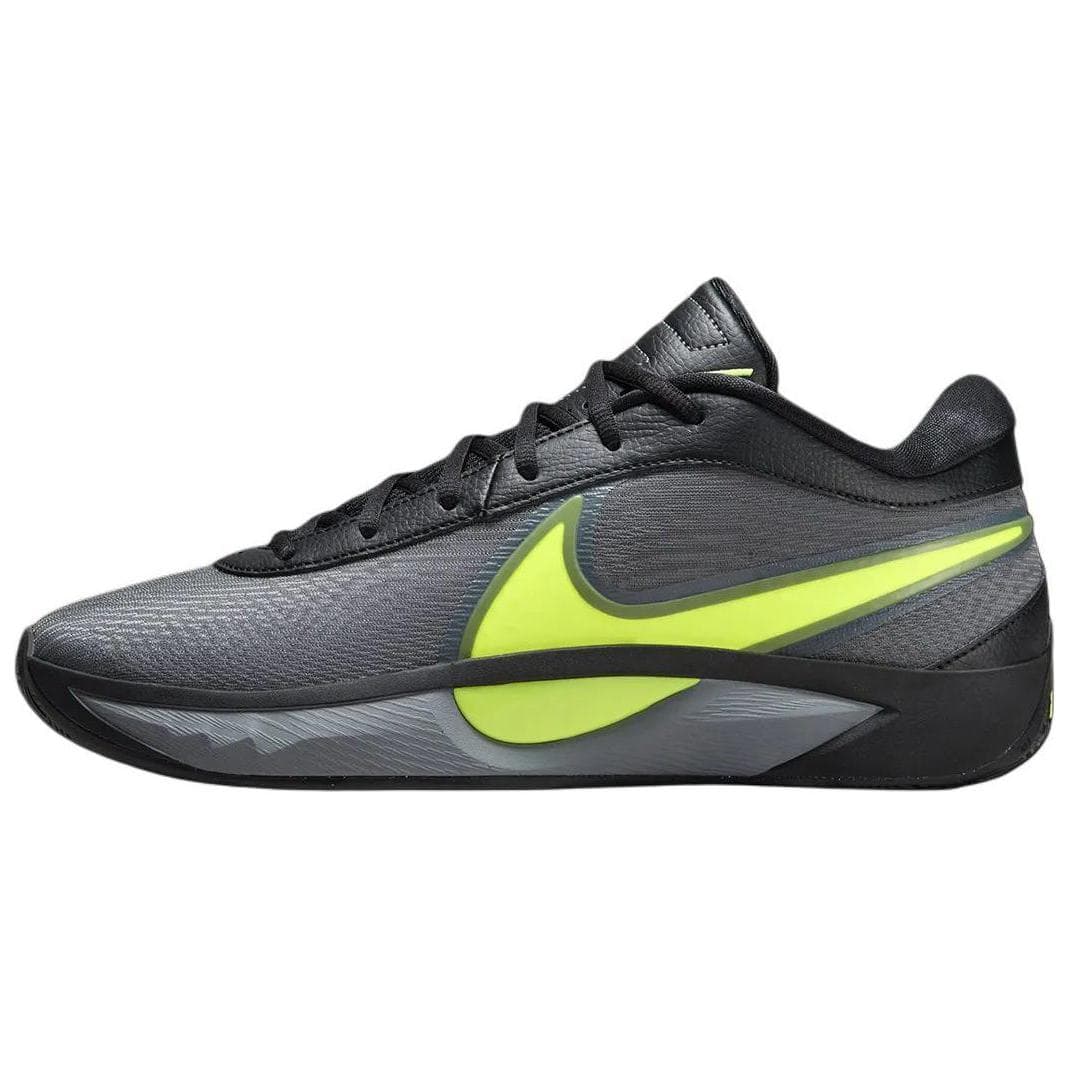 Кроссовки для баскетбола Nike Giannis Freak 6 Противоскользящие Устойчивые к истиранию Низкие Баскетбольные Кроссовки Мужские Черные Зеленые - изображение 1