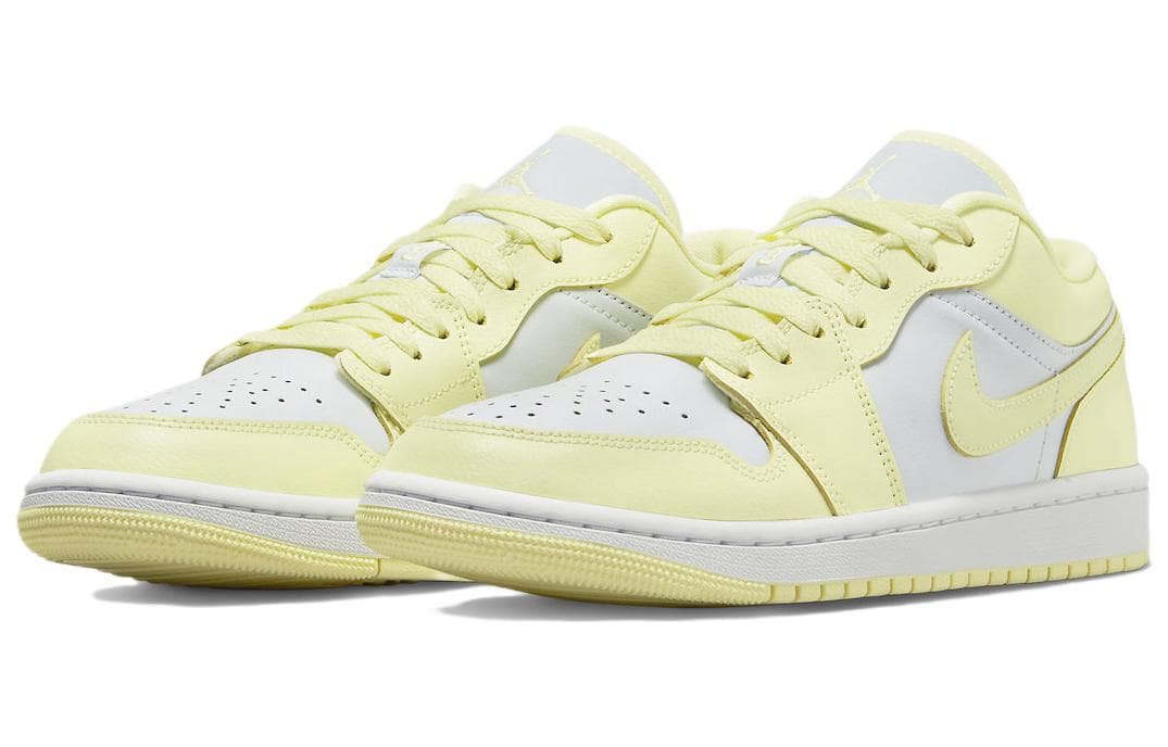Ретро баскетбольные кроссовки Jordan Air Jordan 1 Low Retro Yellow White — фото 3