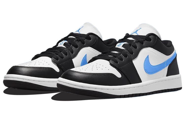 Ретро баскетбольные кроссовки Jordan Air Jordan 1 Low "University Blue" — фото 3