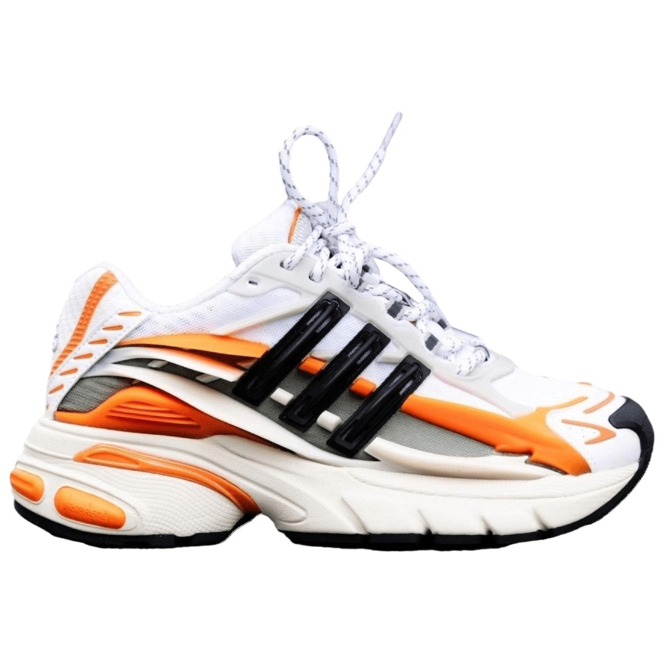 Кроссовки Pharrell Williams x adidas Jellyfish White Orange Black - изображение 2